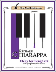 Elegy for Benghazi Orchestra sheet music cover Thumbnail